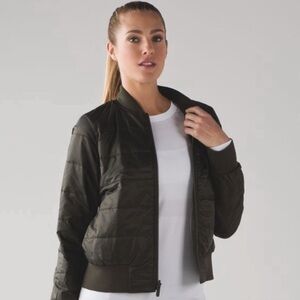 Lululemon Nonstop Bomber Jacket Black